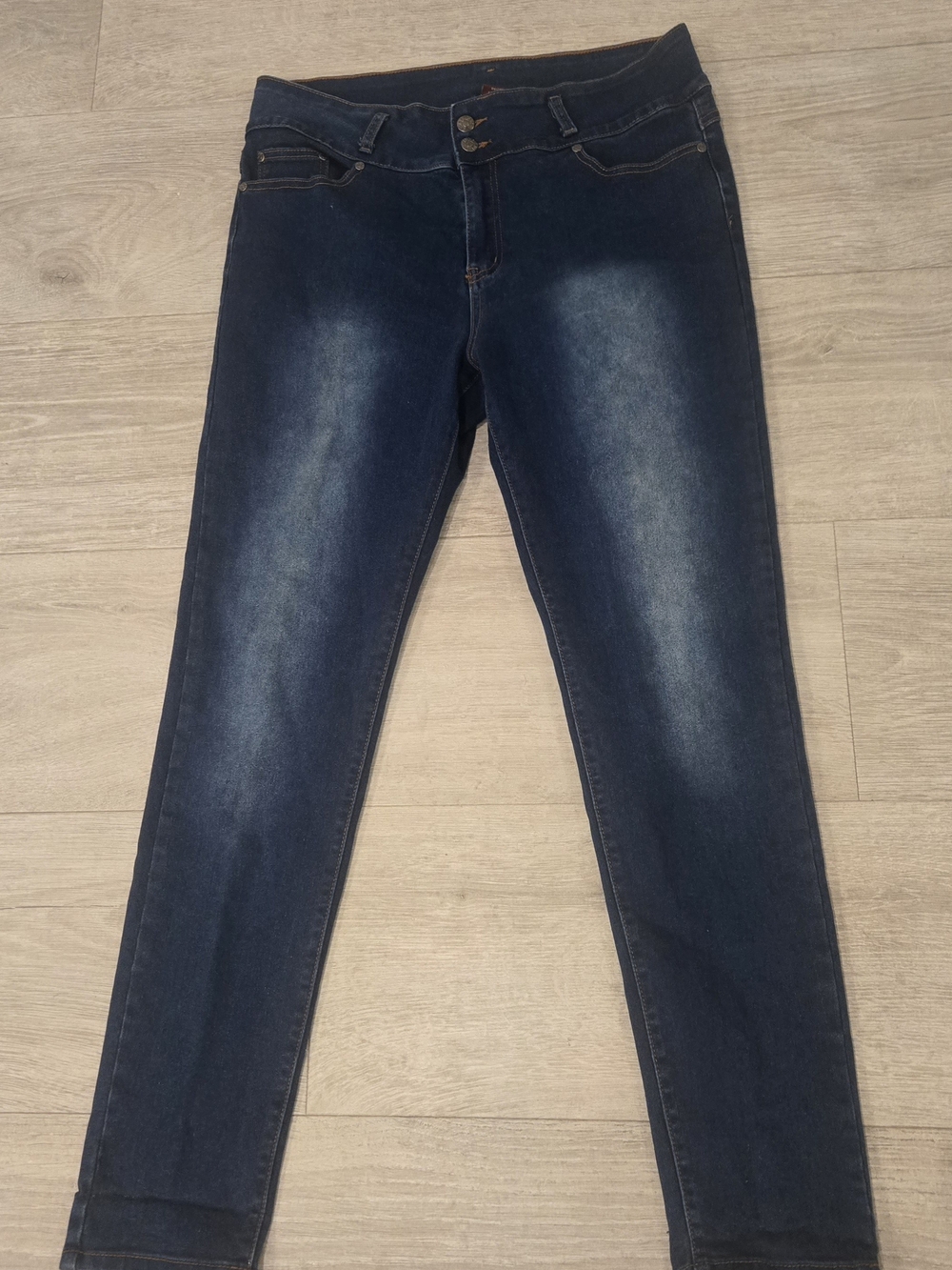 Dark Blue Women's Stretch Skinny Jeans